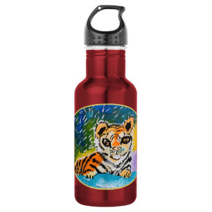 Baby Tiger "Art by Kids" 532 Ml Water Bottle