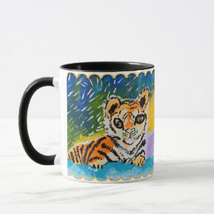 Baby Tiger "Art by Kids" Mug