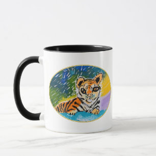 Baby Tiger "Art by Kids" Mug