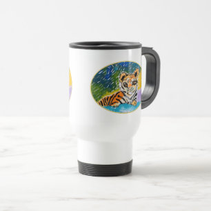 Baby Tiger "Art by Kids" Travel Mug