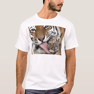 Baby Tiger Having a Bath T-Shirt