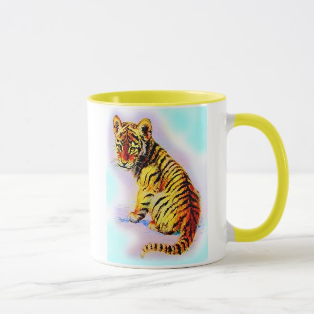 Baby tiger mug (Right)