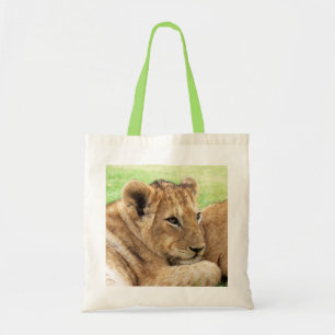 Baby Tiger tote bags