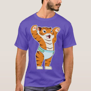 Baby Tiger with Underpants T-Shirt