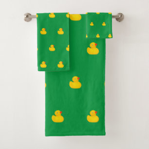 Baby & Toddler Rubber Ducky Bath Towel Set