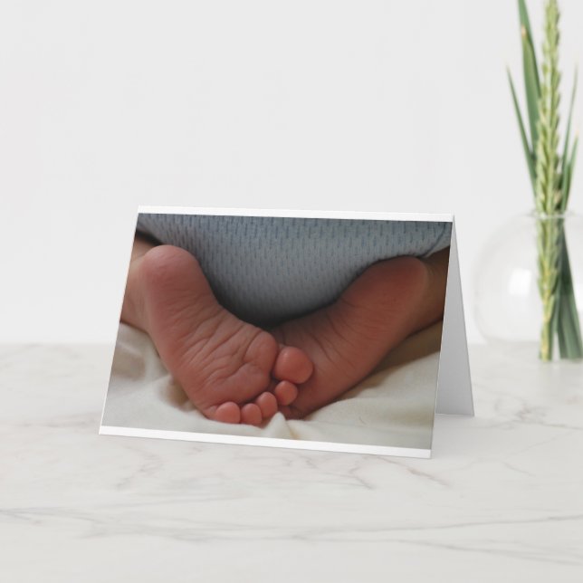 Baby Toes Announcement (Front)