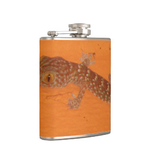Baby Tokay Gecko Hip Flask