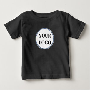 Baby Tops T-Shirt ADD YOUR LOGO Funny First Bear
