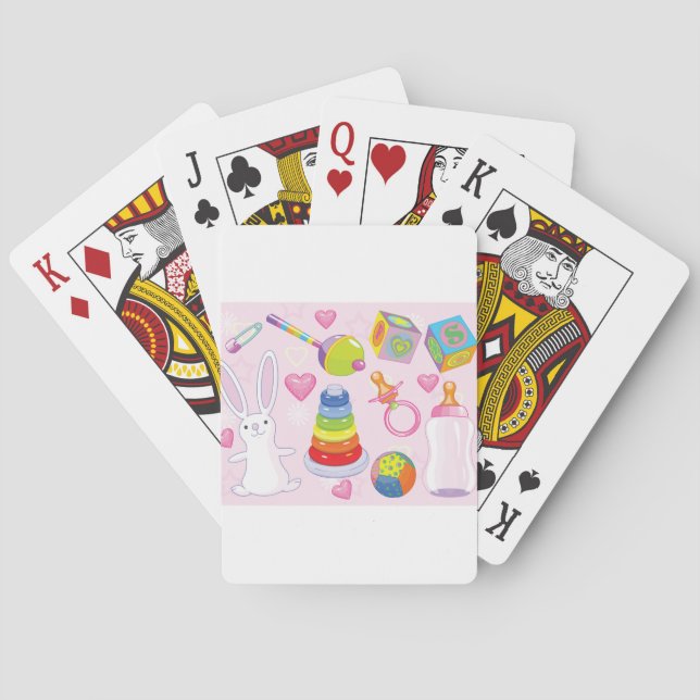 Baby Toys and Nursery Essentials  Playing Cards (Back)