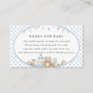 Baby Toys   Vintage Baby Shower   Books for Baby Enclosure Card