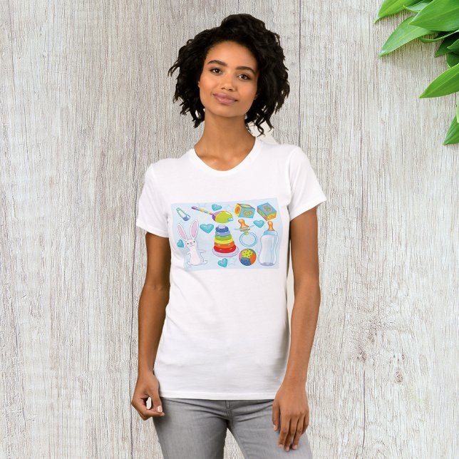 Baby Toys Womens T-Shirt (Creator Uploaded)