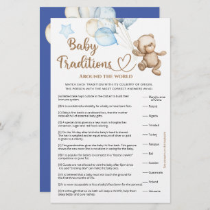 Baby Traditions Teddy Bear Baby Shower