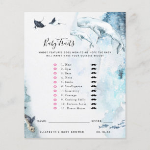 Baby Traits   Baby Shower Game