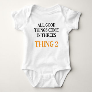 Baby Triplets, Funny Triplets Gift Idea, Neutral  Baby Bodysuit