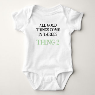 Baby Triplets, Funny Triplets Gift Idea, Neutral  Bodysuit