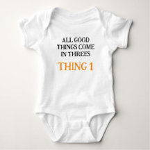 Baby Triplets, Funny Triplets Gift Idea, Neutral 
