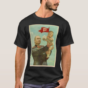 Baby Trump Russia Putin Poster T-Shirt
