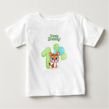 Baby Tshirt - First Birthday Baby