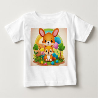 baby tshirt: Nature Buddies Edition Baby T-Shirt