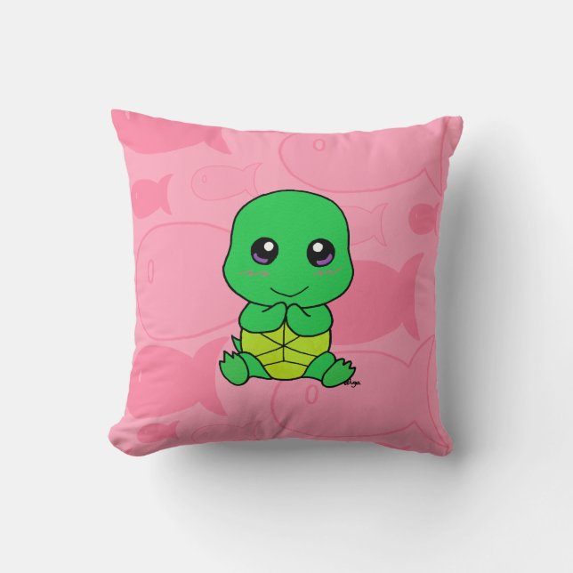 Baby turtle cushion (Front)
