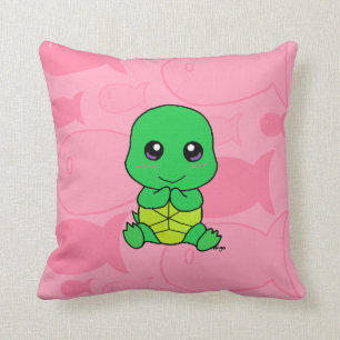 Baby turtle cushion