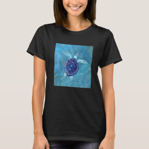 Baby Turtle Save Sea Turtles Ocean Beach Nature T-Shirt