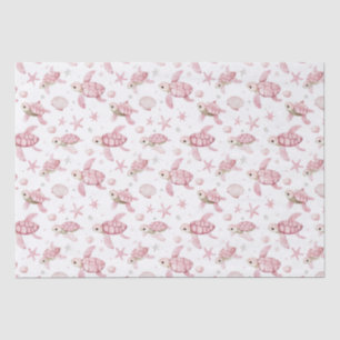 Baby turtles and baby tissue paper