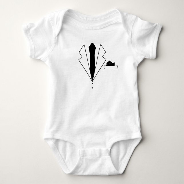 Baby Tux Bodysuit (Front)
