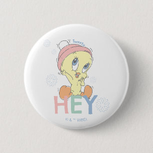 Baby TWEETY™ Hey Snow 6 Cm Round Badge