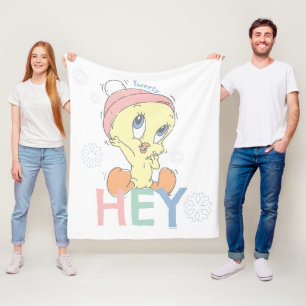 Baby TWEETY™ Hey Snow Fleece Blanket
