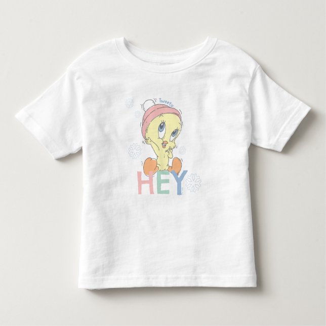 Baby TWEETY™ Hey Snow Toddler T-Shirt (Front)