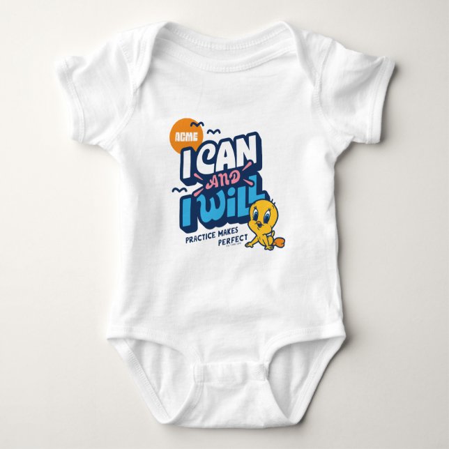 Baby TWEETY™ - I Can And I Will Baby Bodysuit (Front)
