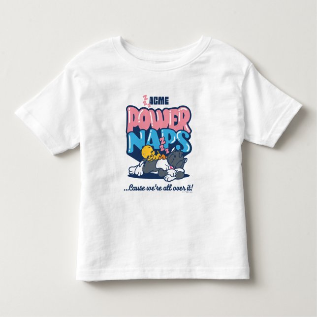 Baby TWEETY™ & SYLVESTER™ Power Naps Toddler T-Shirt (Front)