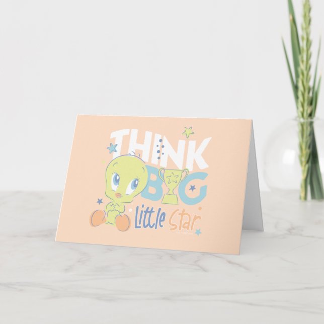 Baby TWEETY™ - Think Big Little Star Card (Front)