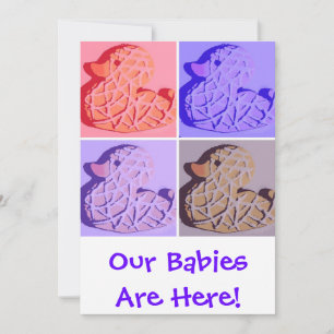 Baby Twins Announcement