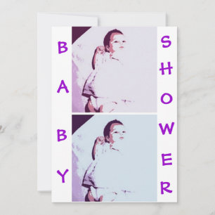Baby Twins Shower Invitation