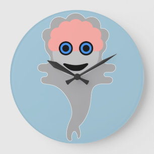 Baby Tzurs-Ki Clupkitz Time on My Wall Large Clock