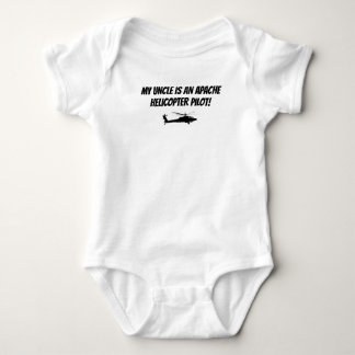Baby Uncle Apache Helicopter Military Baby Bodysui Bodysuit