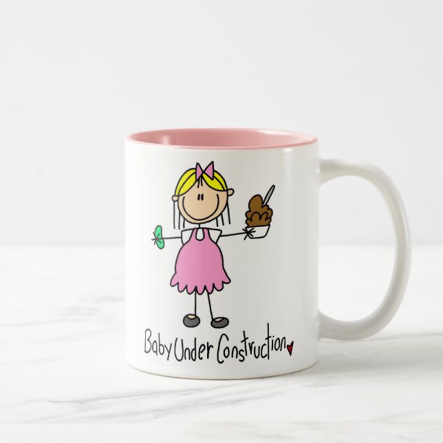 Baby Under Construction Mug (Right)
