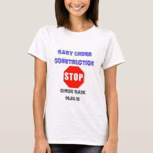 Baby Under Construction Pregnant T-shirt