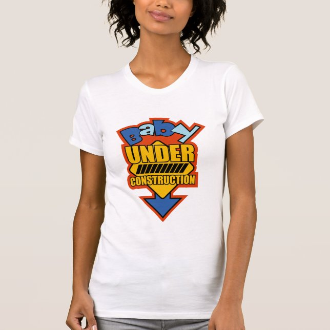 Baby Under Construction T-Shirt (Front)