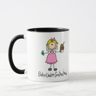 Baby Under Construction Tshirts and Gifts Mug