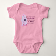 Baby undershirt , cute moms scary before coffee