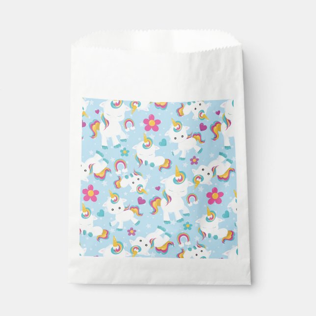 Baby Unicorn Favour Bag (Front)
