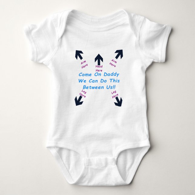 Baby Vest Bodysuit (Front)