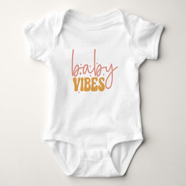 Baby Vibes Baby Bodysuit (Front)