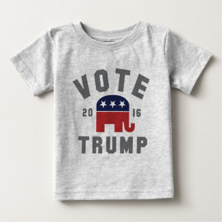 Baby Vintage Vote Trump 2016 Shirt