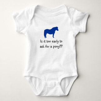 Baby Wants Pony Bodysuit