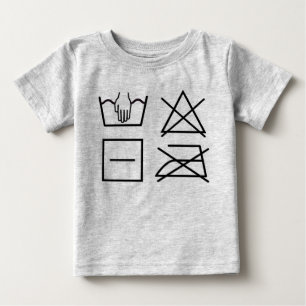 Baby washing instructions T-Shirt