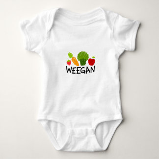 Baby Weegan Bodysuit - Light